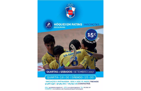 Hóquei em Patins - Inscrições - Escolinhas | Portal do As...