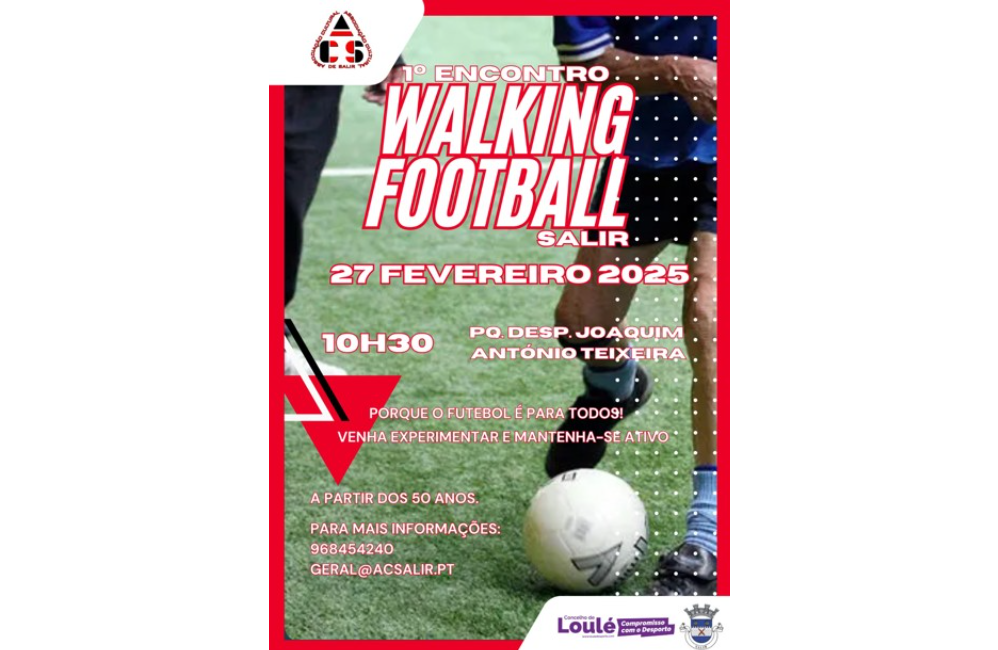 1º Encontro de Walking Football em Salir | Portal do Associ...