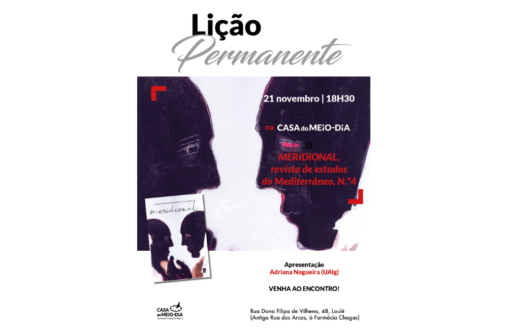 Lição Permanente, com «MERIDIONAL, revista de estudos do ...