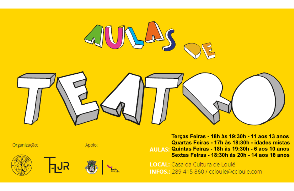 Aulas de teatro para crianças e jovens | Portal do Associat...