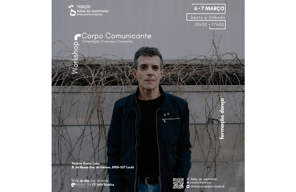 “Corpo Comunicante” Sob a direção de Francisco Camacho...