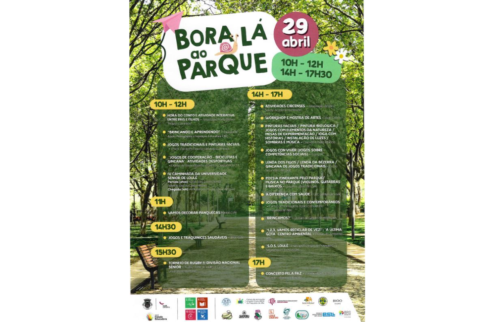 BORA LÁ AO PARQUE 2023 | Portal do Associativismo - Municí...