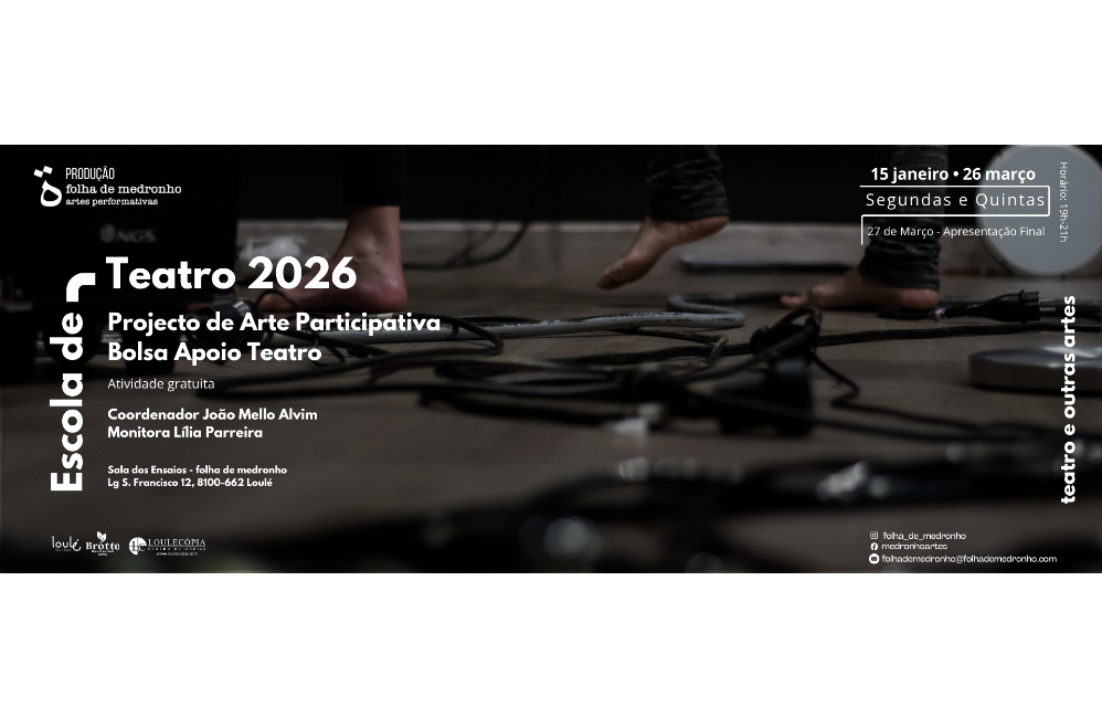 ESCOLA de TEATRO’26 | Portal do Associativismo - Municípi...