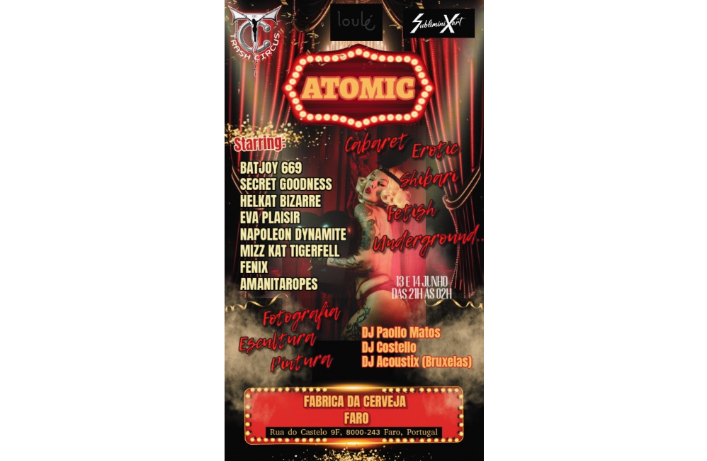 Festival Atomic | Portal do Associativismo - Município de L...