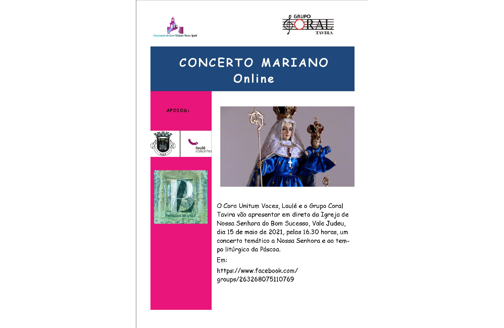 Concerto Mariano Online na Igreja Nossa Senhora do Bom Suces...