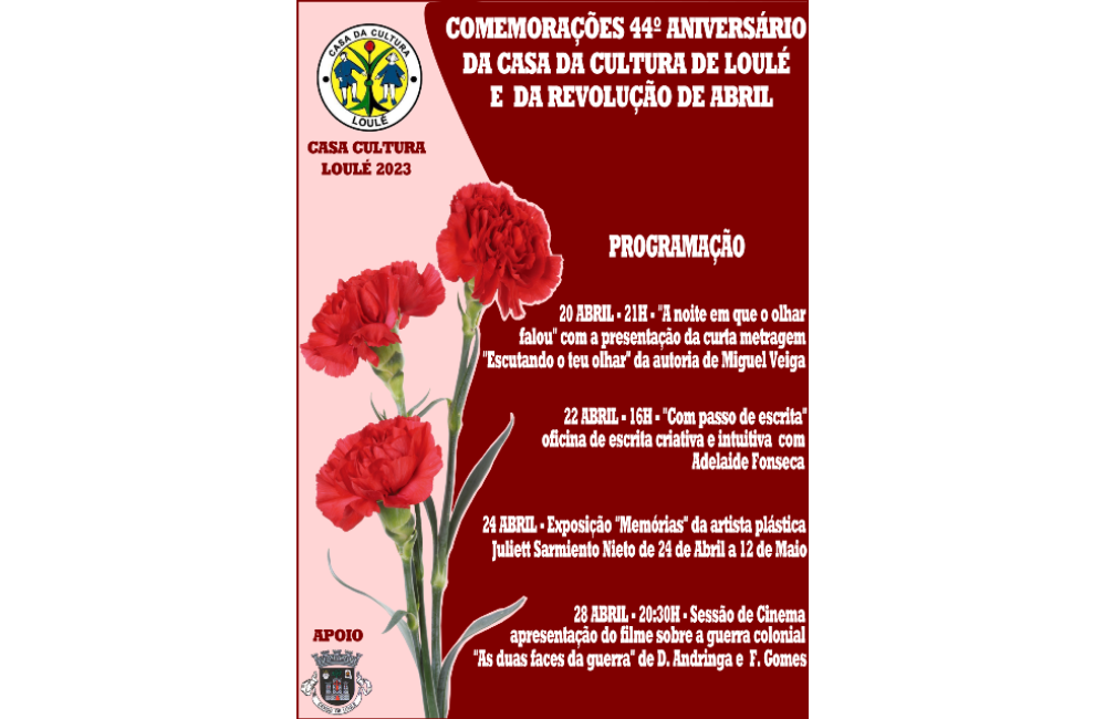 44º ANIVERSÁRIO DA CASA DA CULTURA DE LOULÉ | Portal do A...