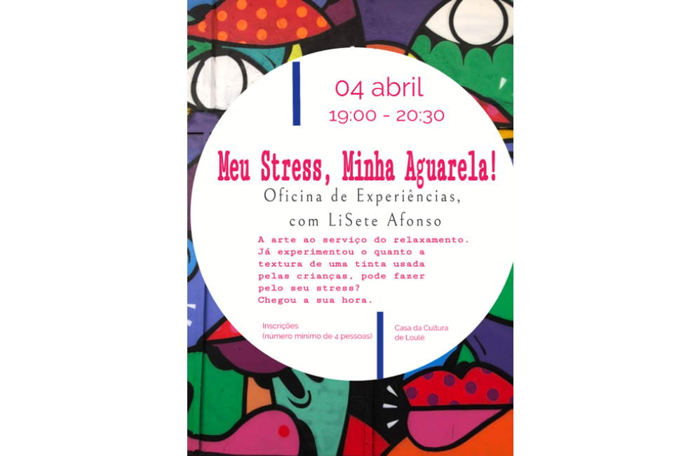 MEU STRESS, MINHA AGUARELA | Portal do Associativismo - Muni...