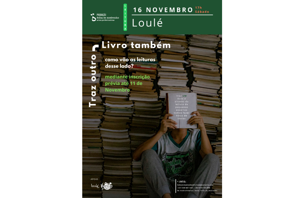 Traz Outro Livro Também | 16 NOV | 17H | Portal do Associat...
