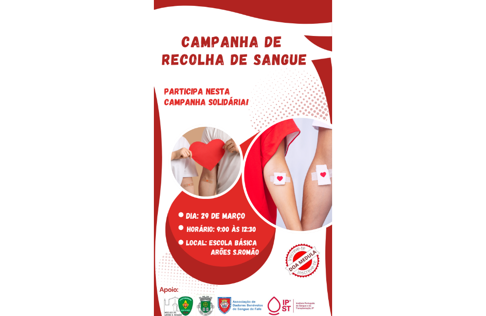 CAMPANHA DE RECOLHA DE SANGUE - ARÕES S. ROMÃO | Portal do...