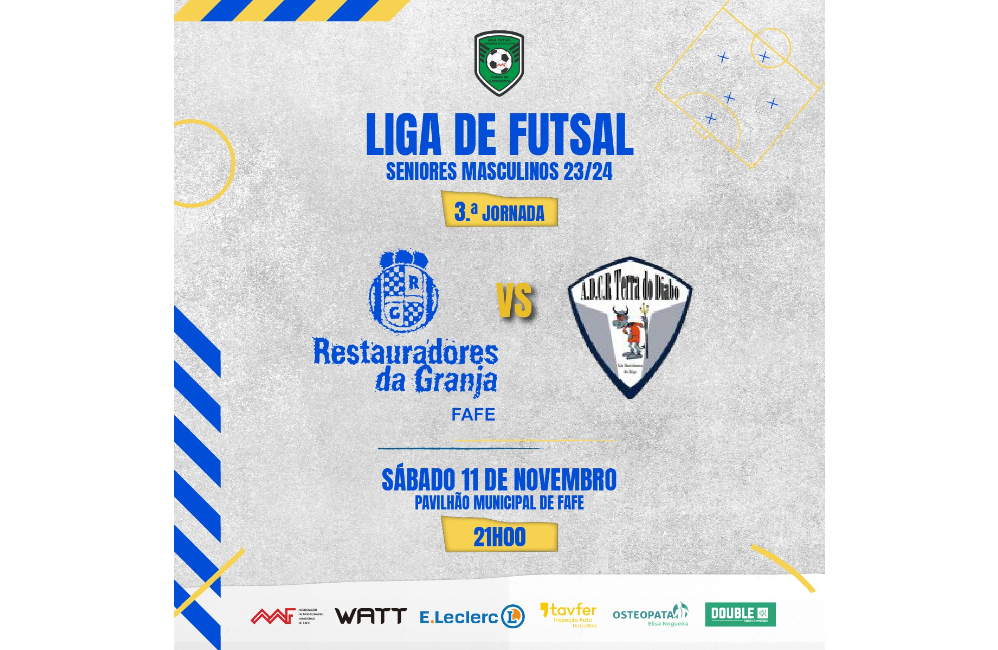 Futsal: Restauradores da Granja🆚 ADCR Terra do Diabo | 11...