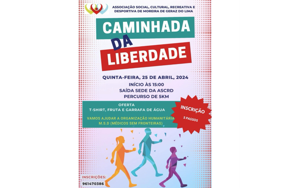 Caminhada da Liberdade | Portal do Associativismo - Municíp...