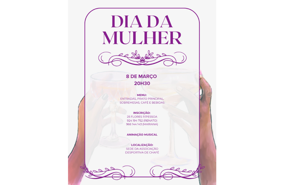 Dia da Mulher | Portal do Associativismo - Município de Via...