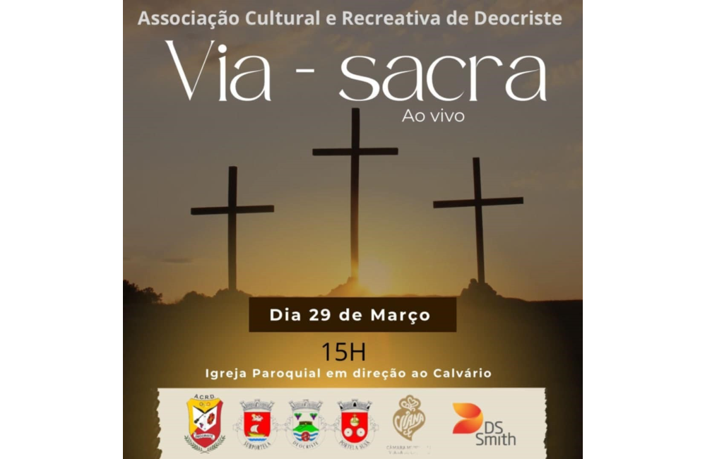 VIA SACRA AO VIVO | Portal do Associativismo - Município de...