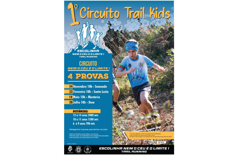 1º Circuito Trail Kids | Portal do Associativismo - Municí...