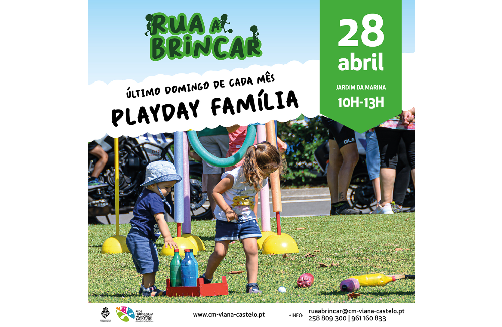 Playday Família - Rua a Brincar | Portal do Associativismo ...