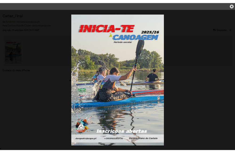 DKC de Viana abre inscrições para Iniciação à Canoagem,...