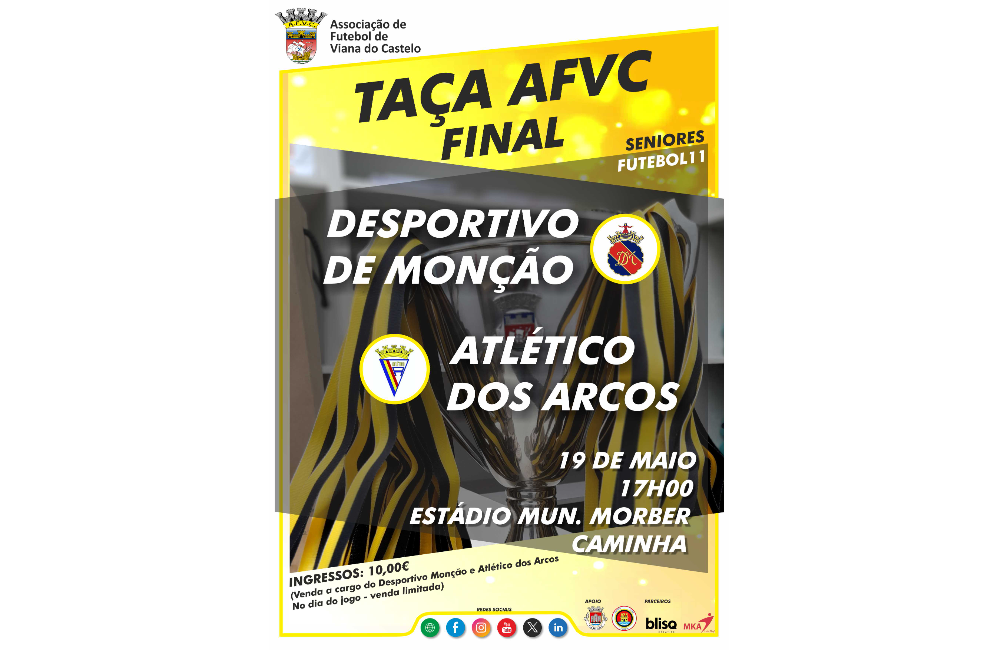 Taça AFVC Seniores - Futebol 11 | Portal do Associativismo ...