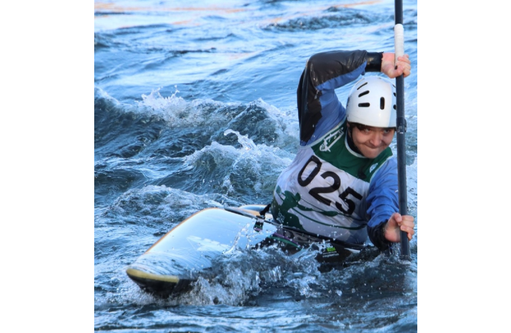 DKC de Viana: - Pedro Martins e Daniela no primeiro estágio...