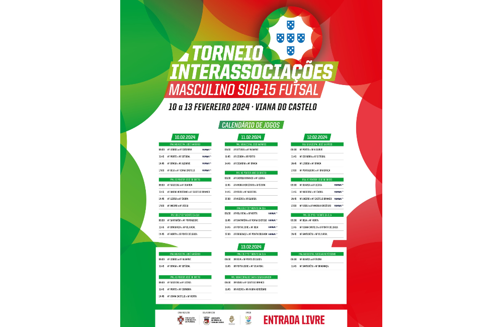 Torneio Interassociaรงรตes de Futsal Masculino - SUB15 | Por...
