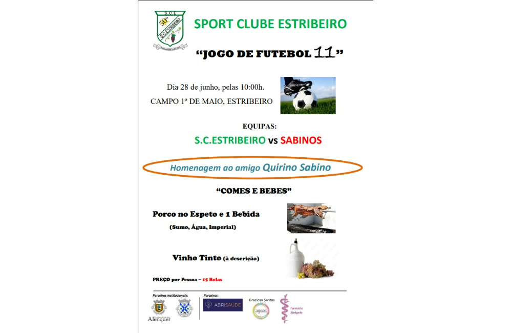 Jogo de Futebol 11 | Portal do Associativismo - Município d...