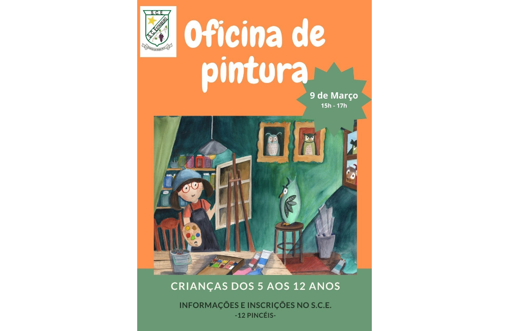 Workshop - Oficina de Pintura | Portal do Associativismo - M...