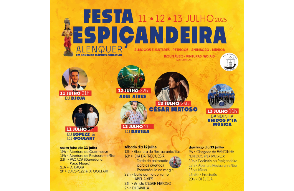 Festa Anual em Honra do Mártir São Sebastião | Portal do ...