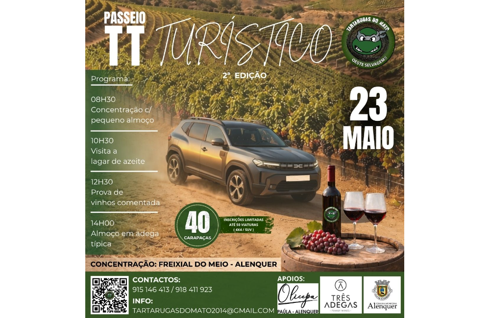 2º Passeio todo terreno Turístico - Tartarugas do Mato | P...