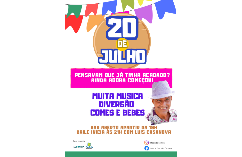 Baile de Verão - Pedreiras | Portal do Associativismo - Mun...