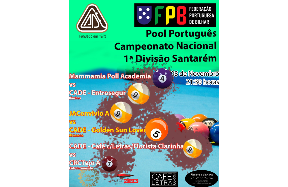Pool Português | Portal do Associativismo - Município de E...