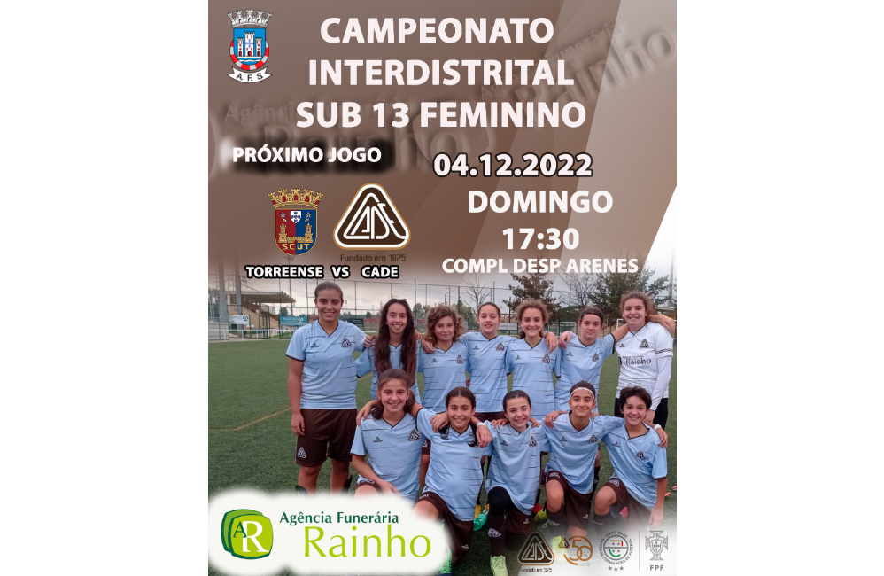 Campeonato Interdistrital Sub 13 Feminino | Portal do Associ...