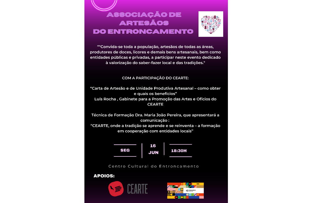 CEARTE - DIVULGAÇÃO | Portal do Associativismo - Municípi...