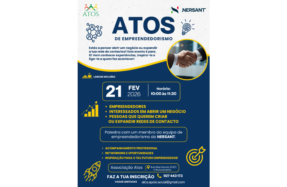 ATOS de Empreendedorismo | Portal do Associativismo - Munic�...