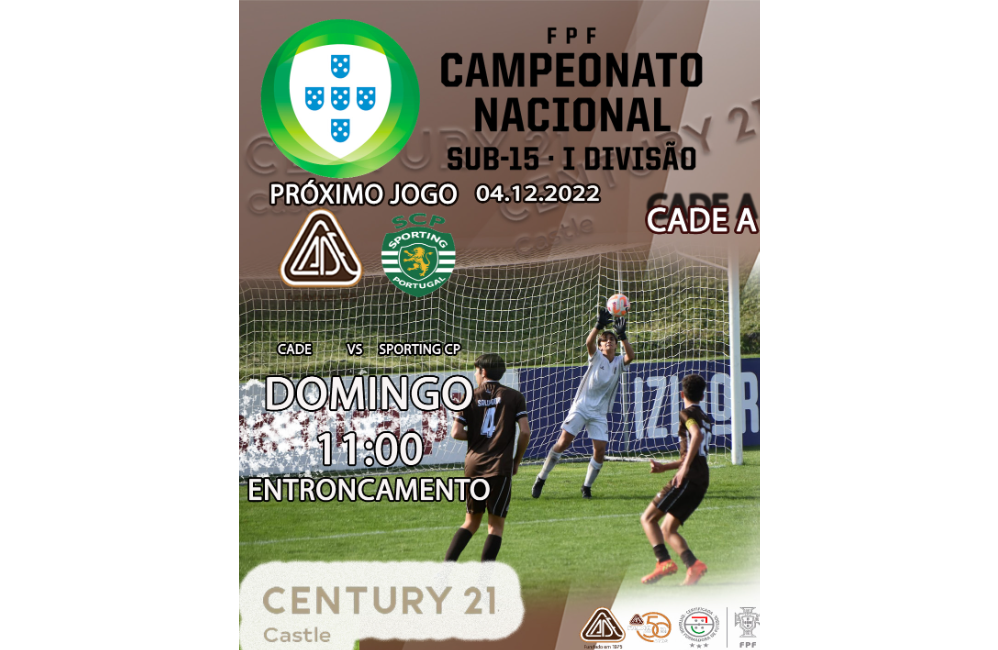 Campeonato Nacional Iniciados I Divisão | Portal do Associa...