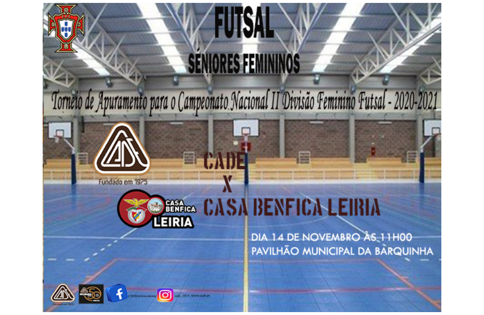 FUTSAL SÉNIOR FEMINIO - Apuramento para Campeonato Nacional...