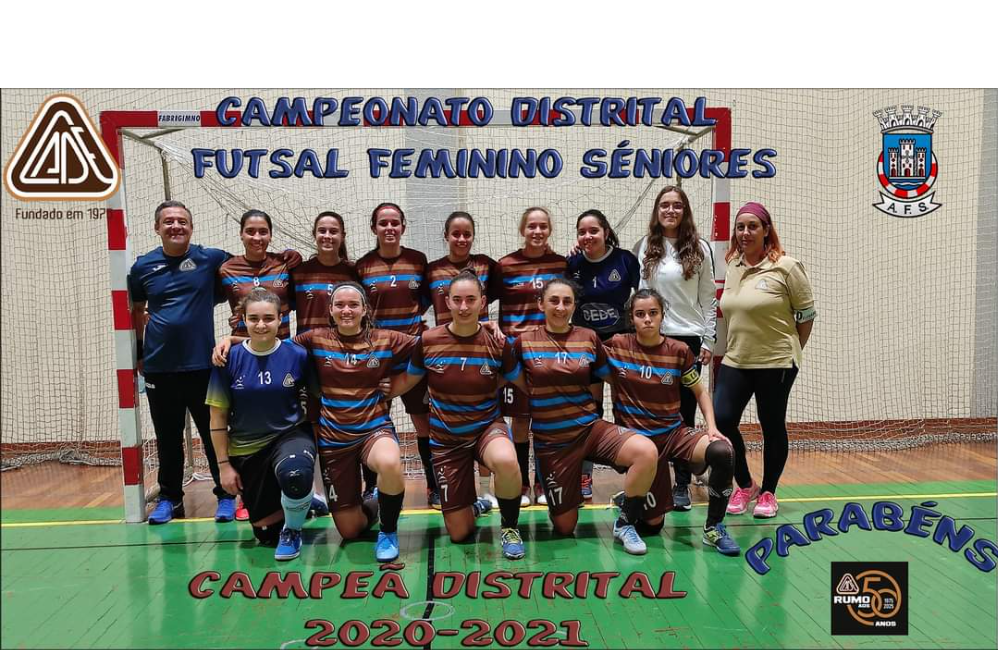 CADE BI-CAMPEÃO de Futsal feminino sénior época 2020/2021...