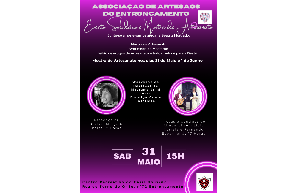 Evento da Associação de Artesãos | Portal do Associativis...