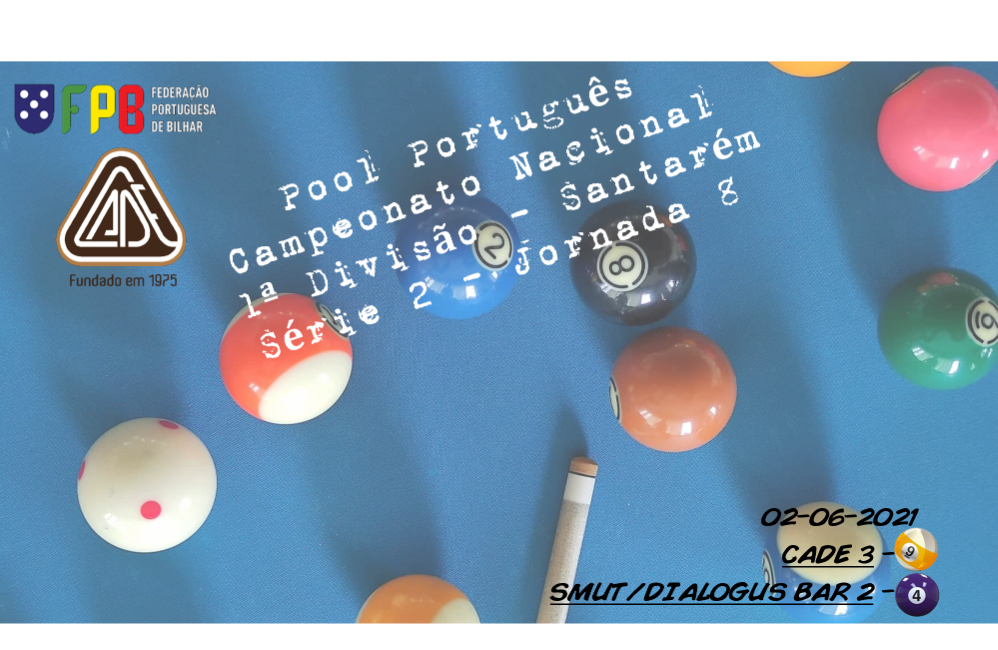 Pool Português Campeonato Nacional 1ª Divisão - Santarém...
