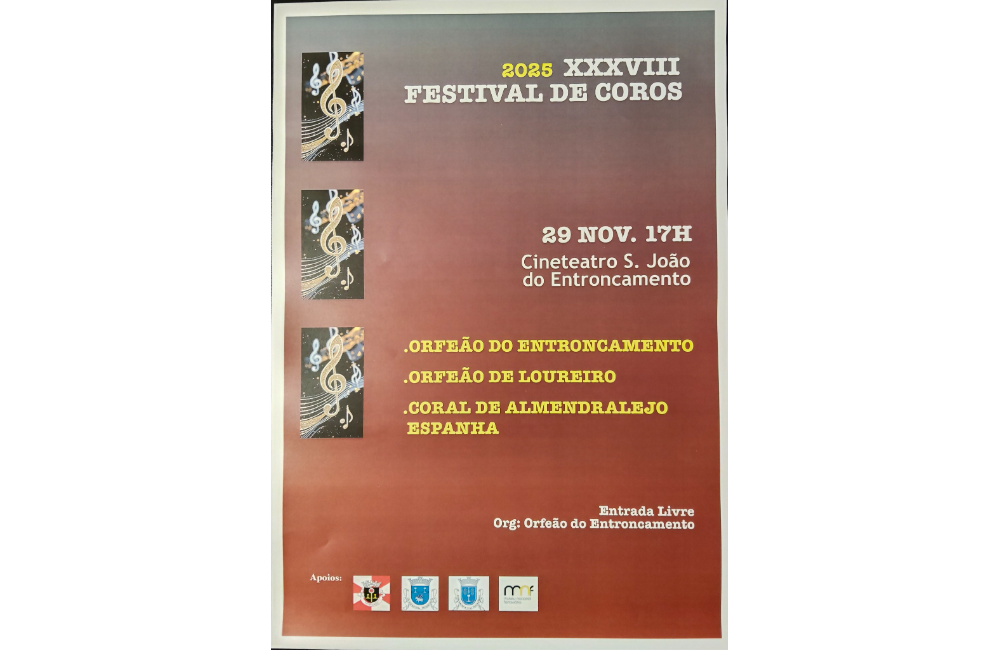 ORFEÃO DO ENTRONCAMENTO - XXXVIII FESTIVAL DE COROS | Porta...