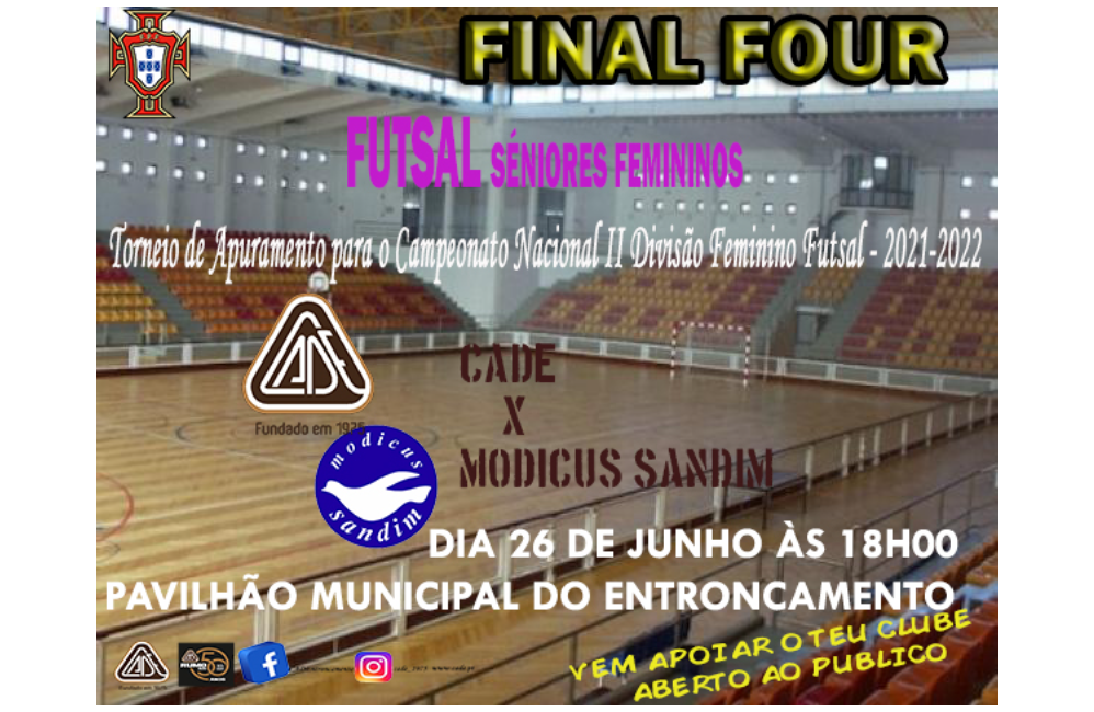 Final Four | Portal do Associativismo - Município de Entron...