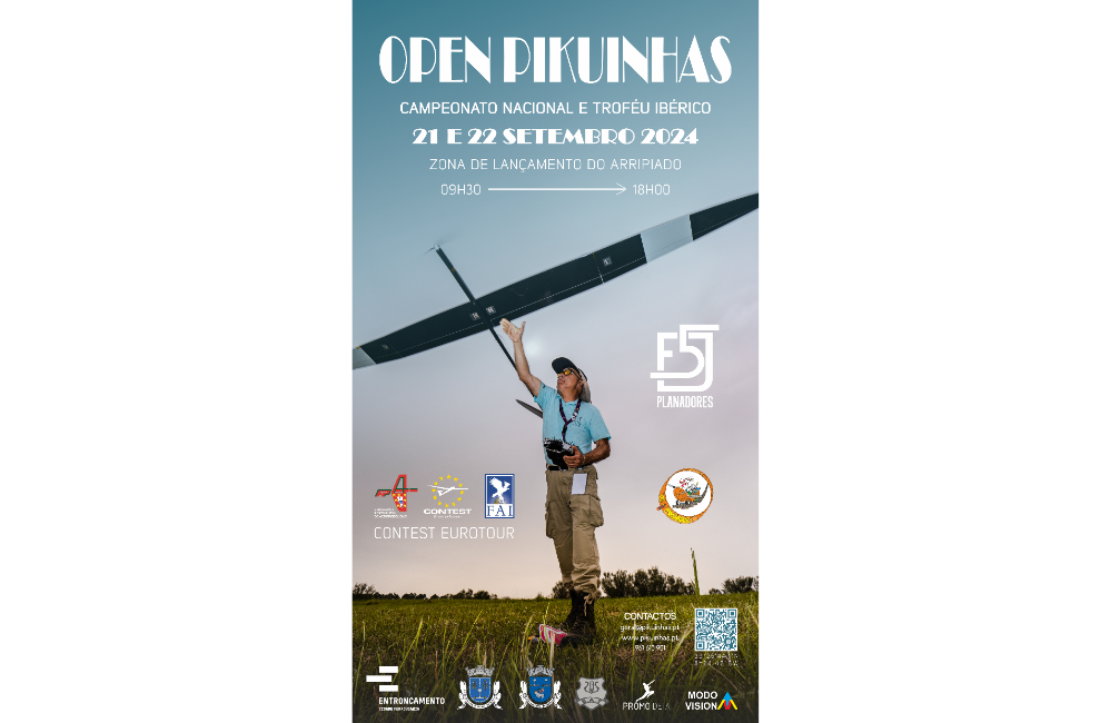 Open Pikuinhas F5J 2024 | Portal do Associativismo - Municí...