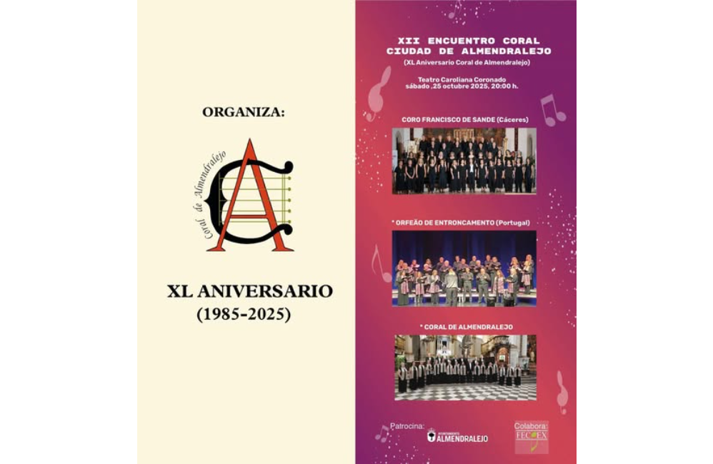 ENCONTRO DE COROS EM 25 DE OUTRUBRO DE 2025 | Portal do Asso...