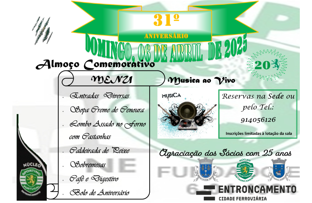 31º Aniversário | Portal do Associativismo - Município de...
