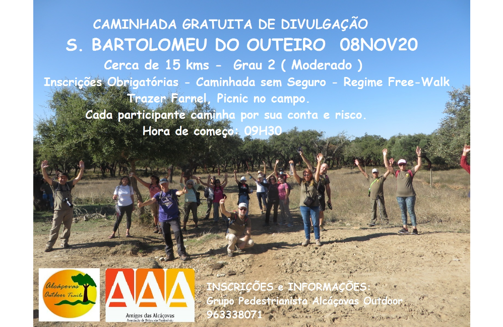 Caminhada Gratuita de Divulgação | Portal do Associativism...